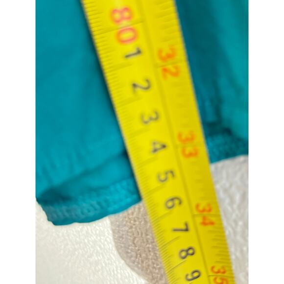 Ekouaer Teal Roll-Tab Sleeve Tunic Shirt Blouse Women’s XXL - Picture 4 of 9